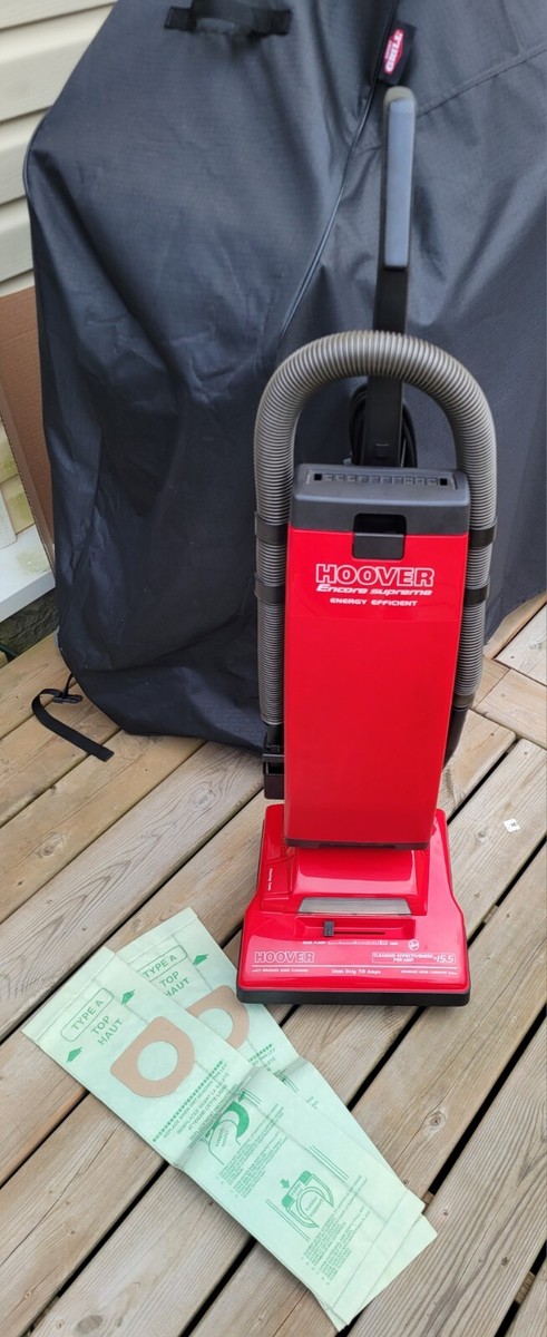Hoover Encore Supreme RED Model# U5057-930 Nice! W/Bags