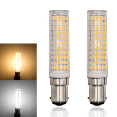 2 Stück Ba15d B15D Bajonett LED-Lampe SMD-Licht 10W 220V Keramiklicht