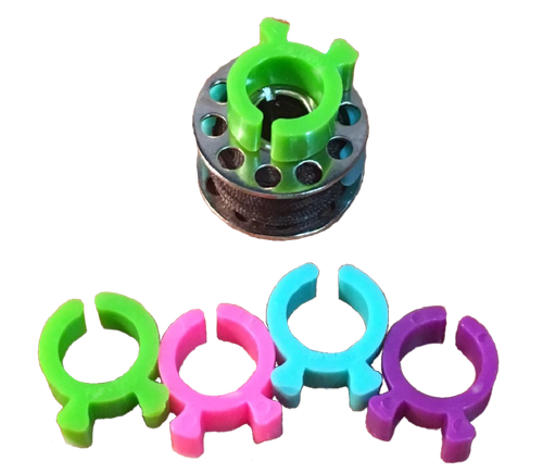 PeavyTailor 50 Pcs Bobbin Holders Clamps Bobbin Buddies Great for Sewing - Afbeelding 6 van 7