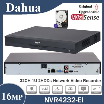 Dahua NVR4232-EI 32-Kanal Netzwerk Video Recorder für POE Security Camera System