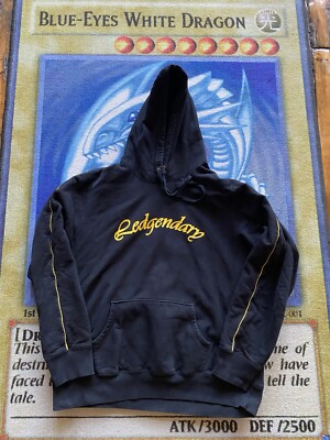 Bianca Chandon Legendary House of Bianca Hoodie Black Logo Alex Olson Sz XXL