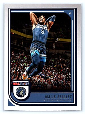 2022 Hoops Basketball #197 Malik Beasley   Utah Jazz