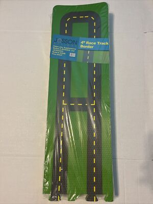 JASSON DESIGNS 4  Race Track Border Edges Supplement Pieces Kids Room Play Mat