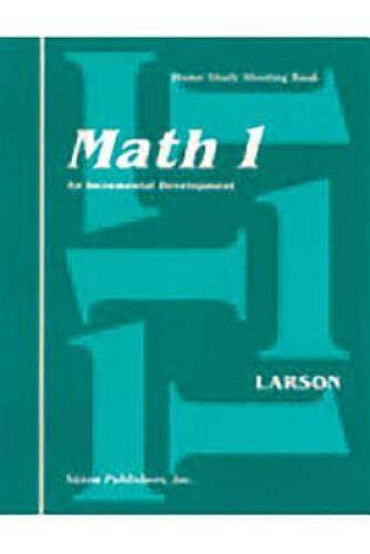 Saxon Math 1 Homeschool Complete Kit 1st Edition Paperback in Good Condition