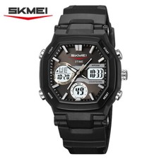 SKMEI Men Watch Dual Time wristwatch student Boys Girls Electronic Digital Watch