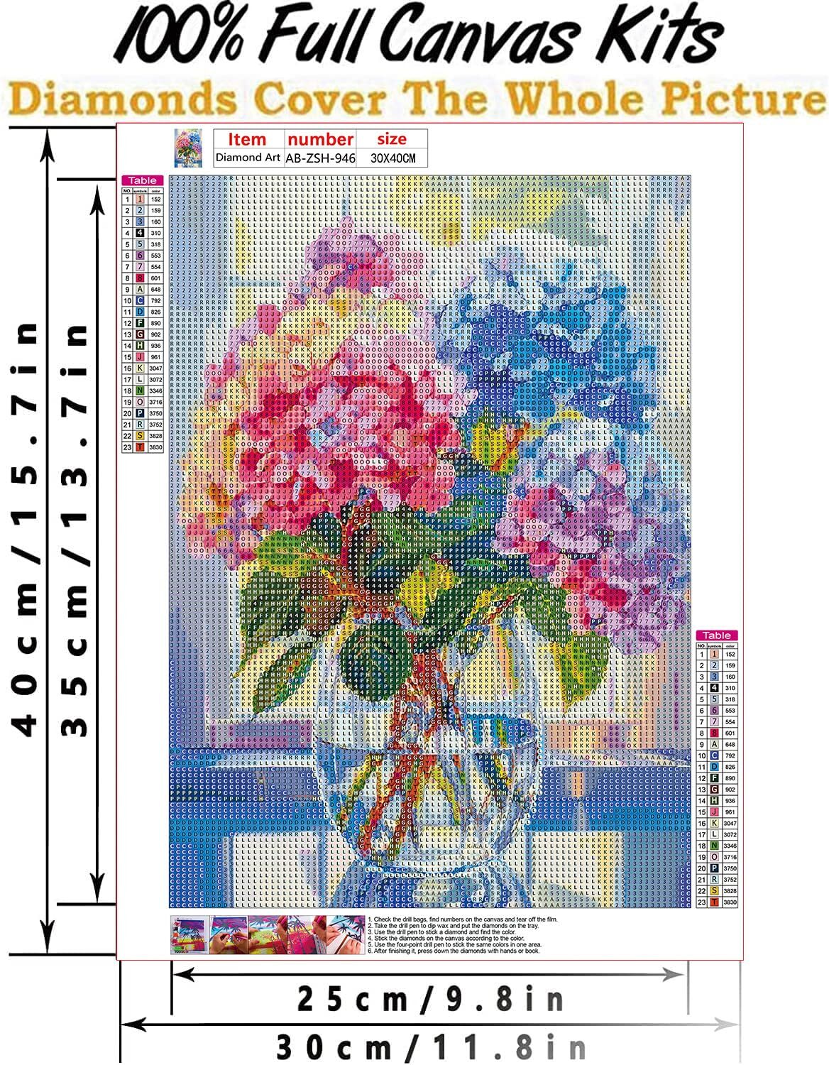 AIBOERL Diamond Art Painting Kits for Adults, Moon Black Cat DIY Full Round