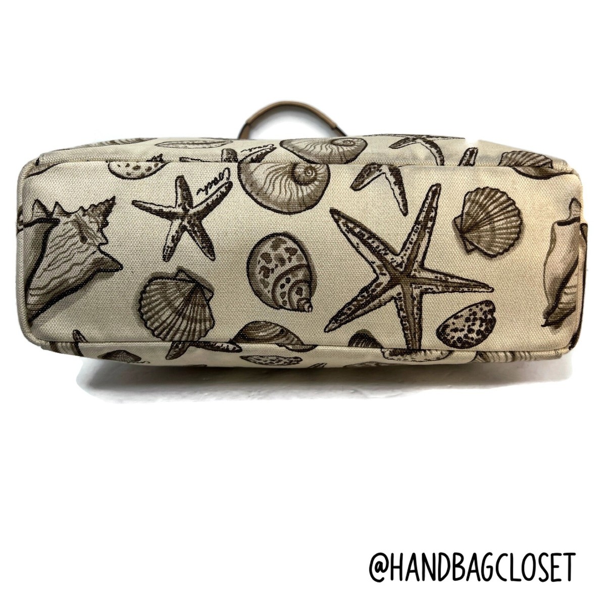 Coach Resort Shell Seashells Beach Ocean Starfish Tote Bag 
