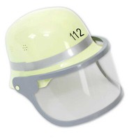 Feuerwehrhelm Mit Visier Kinder Schutzhelm Helm Feuerwehr Gelb Karneval Fasching