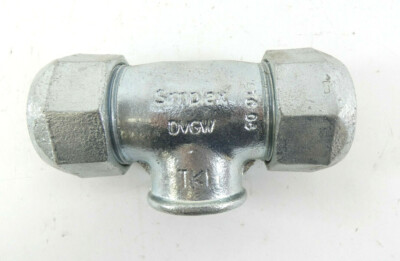 SWISS FITTINGS Elastic H Klemmverbinder TKI 1'' | Simplex DVGW | T-Stück