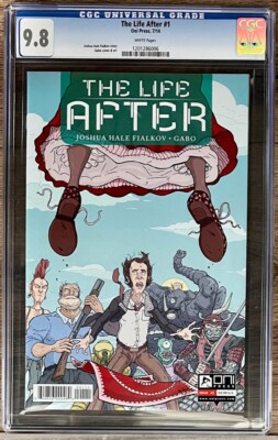 THE LIFE AFTER #1 in NM/MINT condition a CGC 9.8 graded comic Gabo cover and art