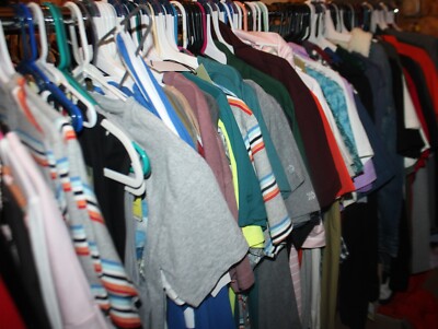 $150+ Wholesale Lot of 10 Mens sz S Clothing Reseller Box Bundle Resale  Retail