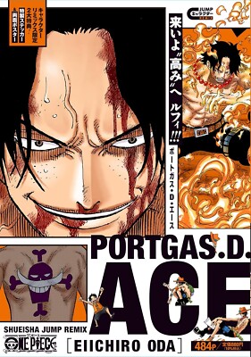 ONE PIECE Portgas D. Ace Eiichiro Oda Shueisha Jump Remix Book