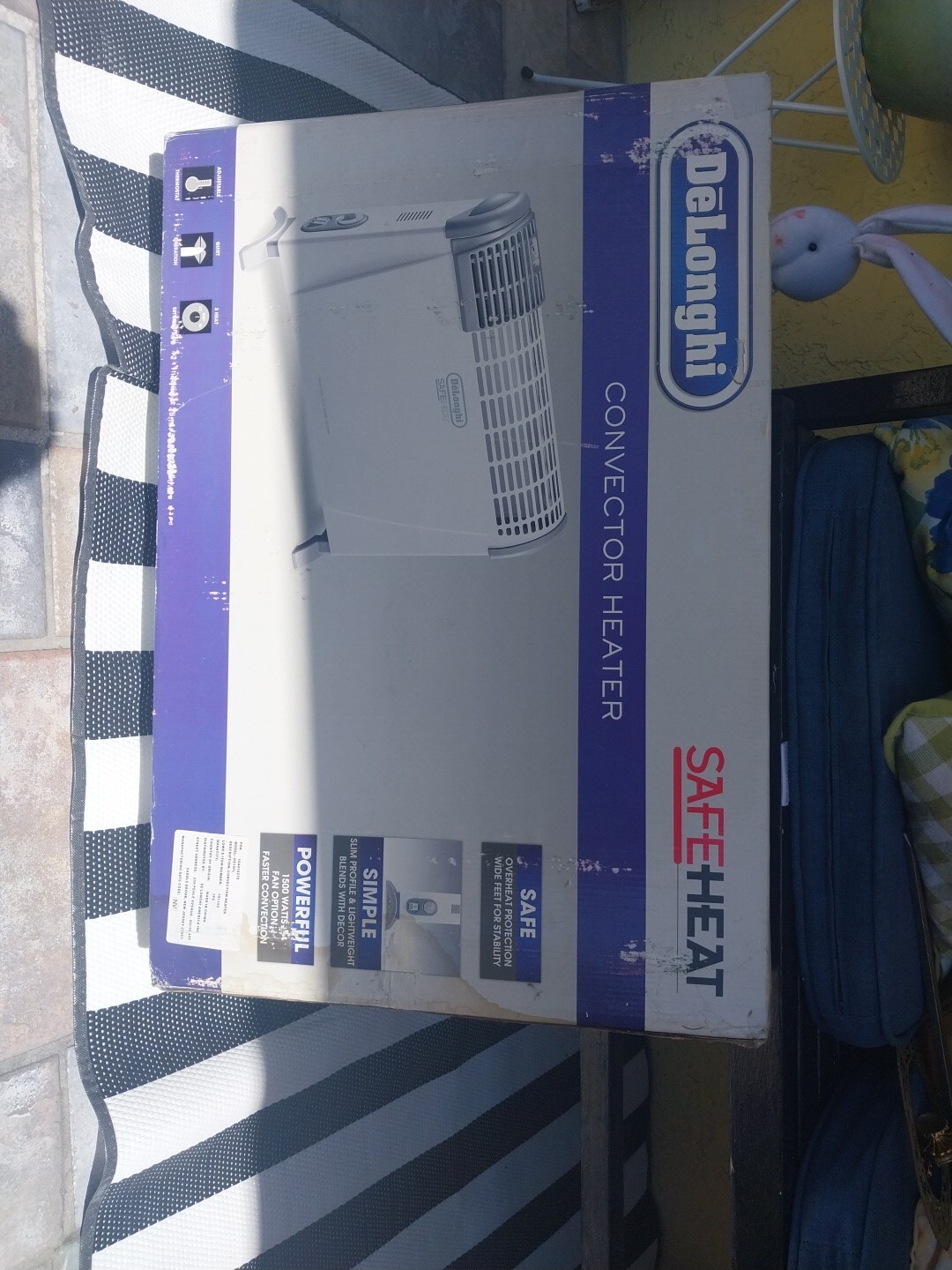 DELONGHI HS20-F 2000-WATT CONVECTOR HEATER, 220 VOLTS | eBay