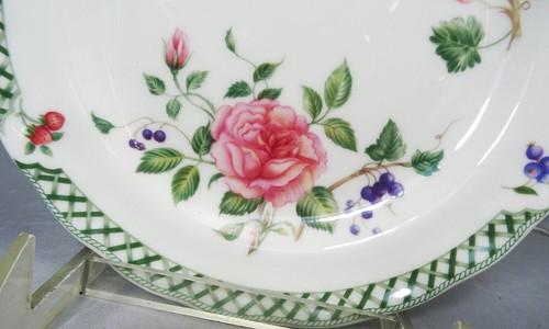 VICTORIAN GARDEN by Royal Doulton Bread & Butter Plate NEW NEVER USED England - Picture 5 of 7