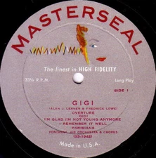 Fontanna His Orchestra And Chorus - Vocal Highlights From Gigi - Masterseal - no