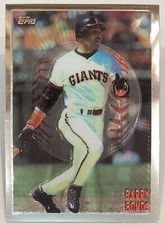 1998 Topps Mystery Finest - Bordered - Barry Bonds - #19 -  Giants - NrMt-Mt