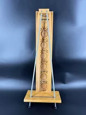 Vintage Pleasantime Gravitation Game Pacific..Co. Old Wooden Metal ** No Ball