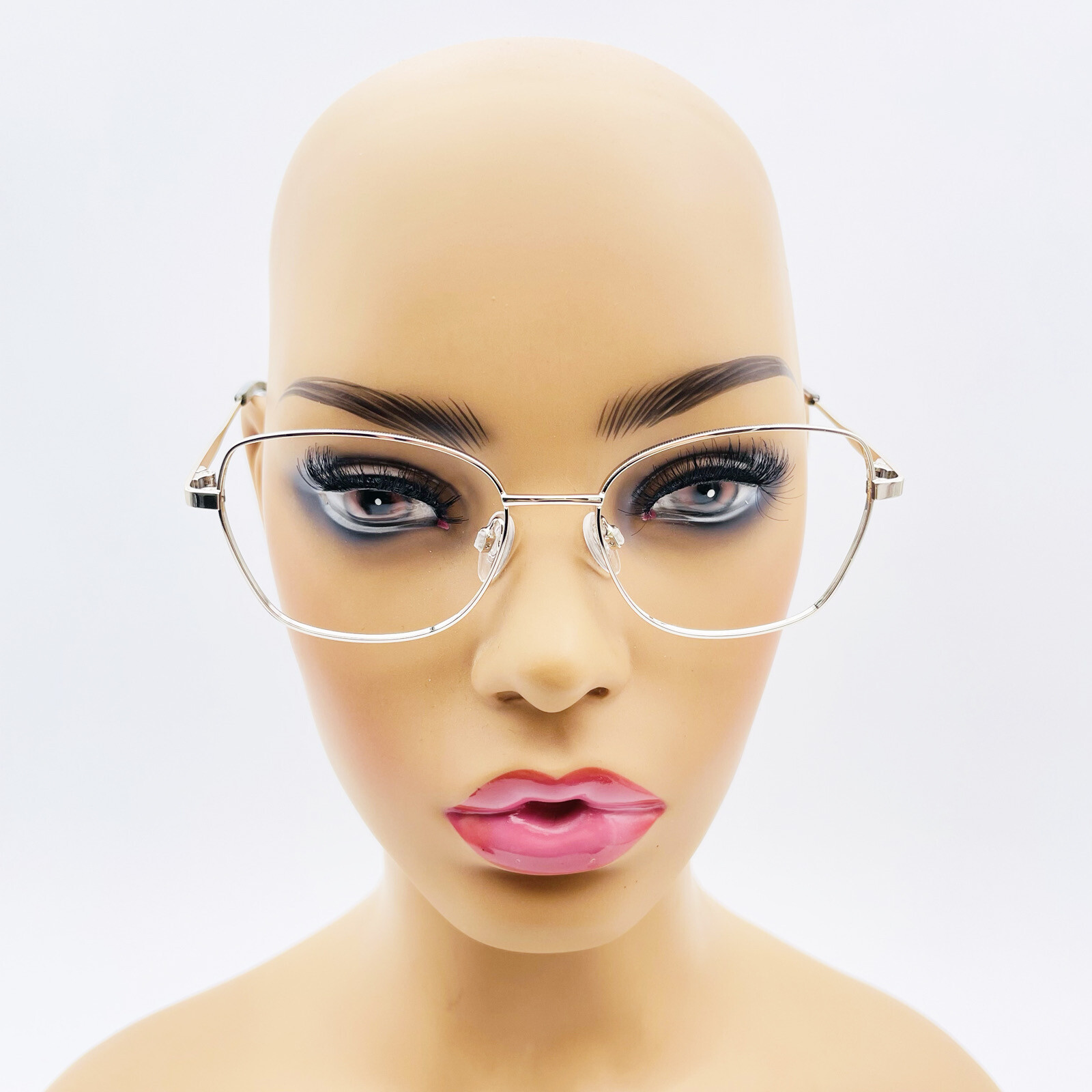 SPECSAVERS eyeglasses SILVER SQUARE glasses frame MOD: FAE 33087207 ...