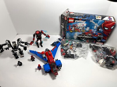 LEGO Heroes LOT Spider-Man Bike 76113 (sealed bags) + Spiderjet