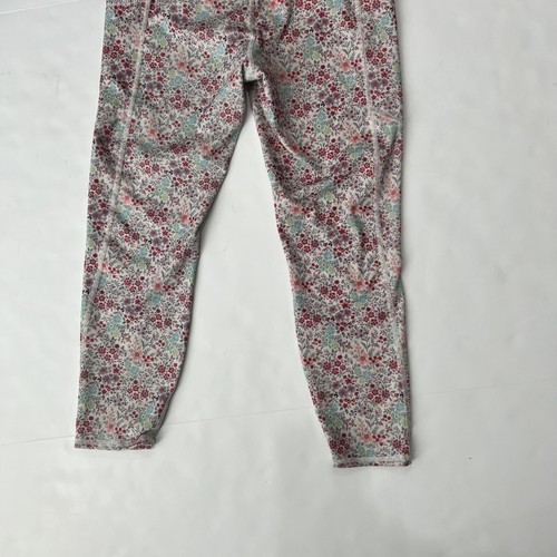 Set atletico evoluzione e creazione crop top racerback leggings neve giardino floreale - Foto 19 di 20