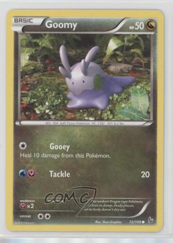 Goomy Pokemon XY Flashfire #72