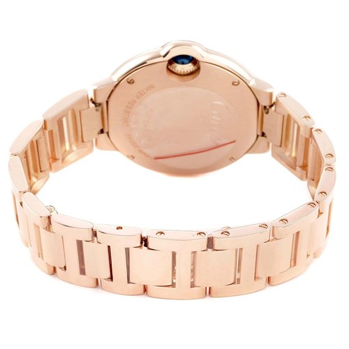 Cartier Ballon Bleu 33 Roségold Diamant Damenuhr WE902064 - Bild 7 von 9