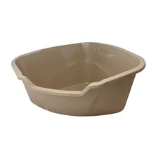 Van Ness High Side Corner Cat Litter Pan Large Blue Orchid Cp8Hs