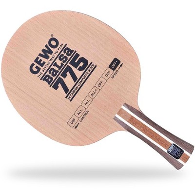 GEWO Tischtennisholz / Balsa Carbon 775 / NEU /