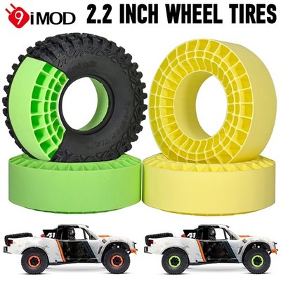 4x 9IMOD 2,2 ''Silikon Gummi Einsätze Reifen  123*45MM für 1/7 1/8 1/10 RC Auto
