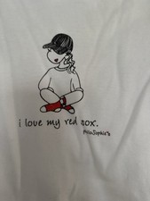 Red Sox Shirts. I Love My Red Sox Hand Designed by Bella Size L