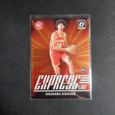 Zaccharie Risacher -2024-25 Donruss Optic -Express Lane -Rookie (RC) -Hawks  L63
