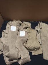 Esercito Italiano N. 6 Paia Calze Lunghe Taglia 11,  Scarpe 41. Cotone. Nuove.