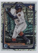 2024 Bowman Chrome Prospects Shimmer Refractor Waner Luciano #BCP-208 1k9t