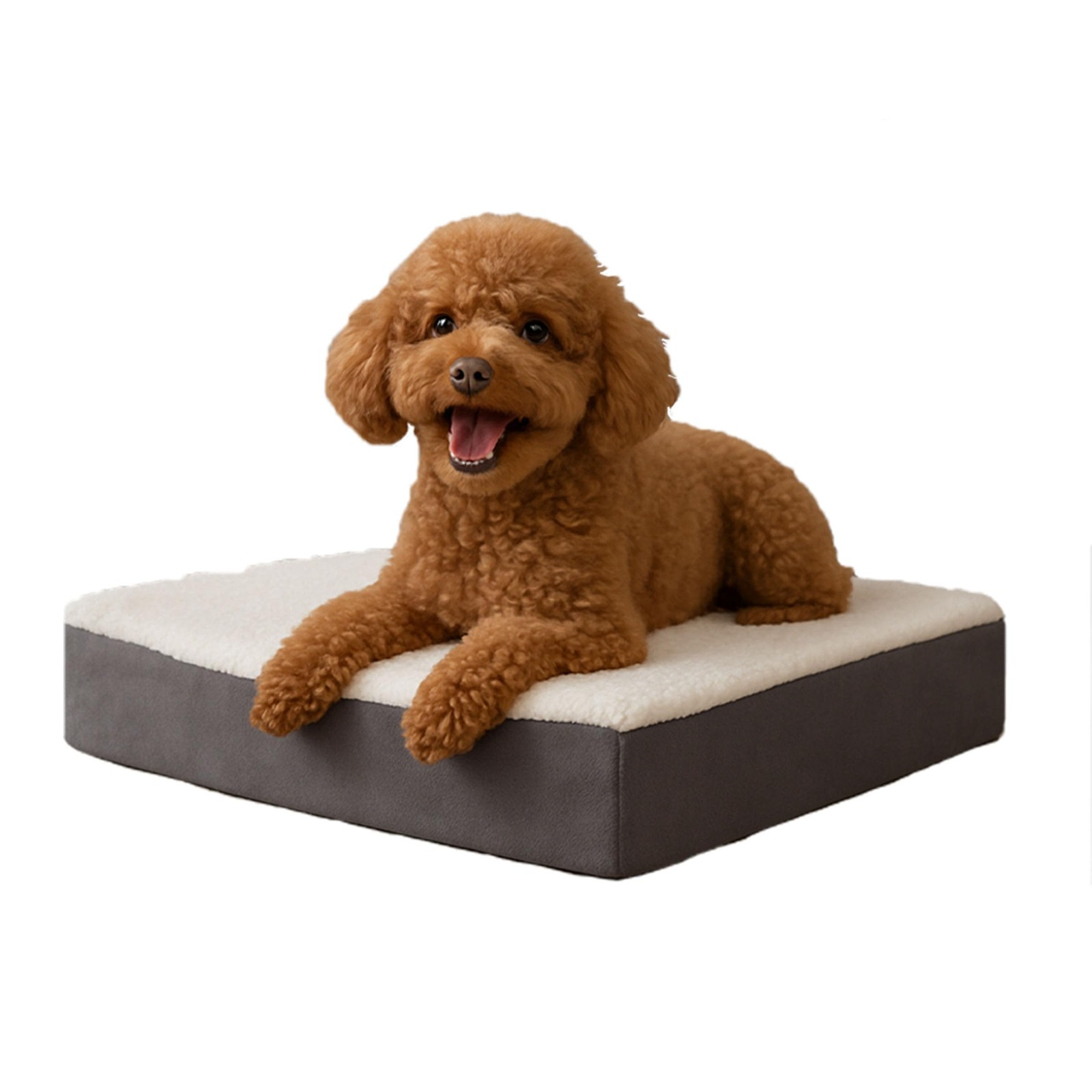 Orthopedic Memory Foam Dog Bed Washable Crate Mat
