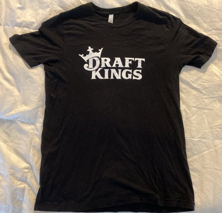 Camiseta de apuestas deportivas Draft King's grande apuestas deportivas en línea