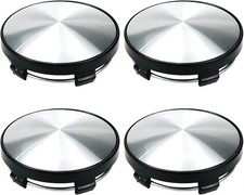 Wheel Center Caps,60mm Wheel Rim Hub Center Outer 60MM,Inner 58MM Silver