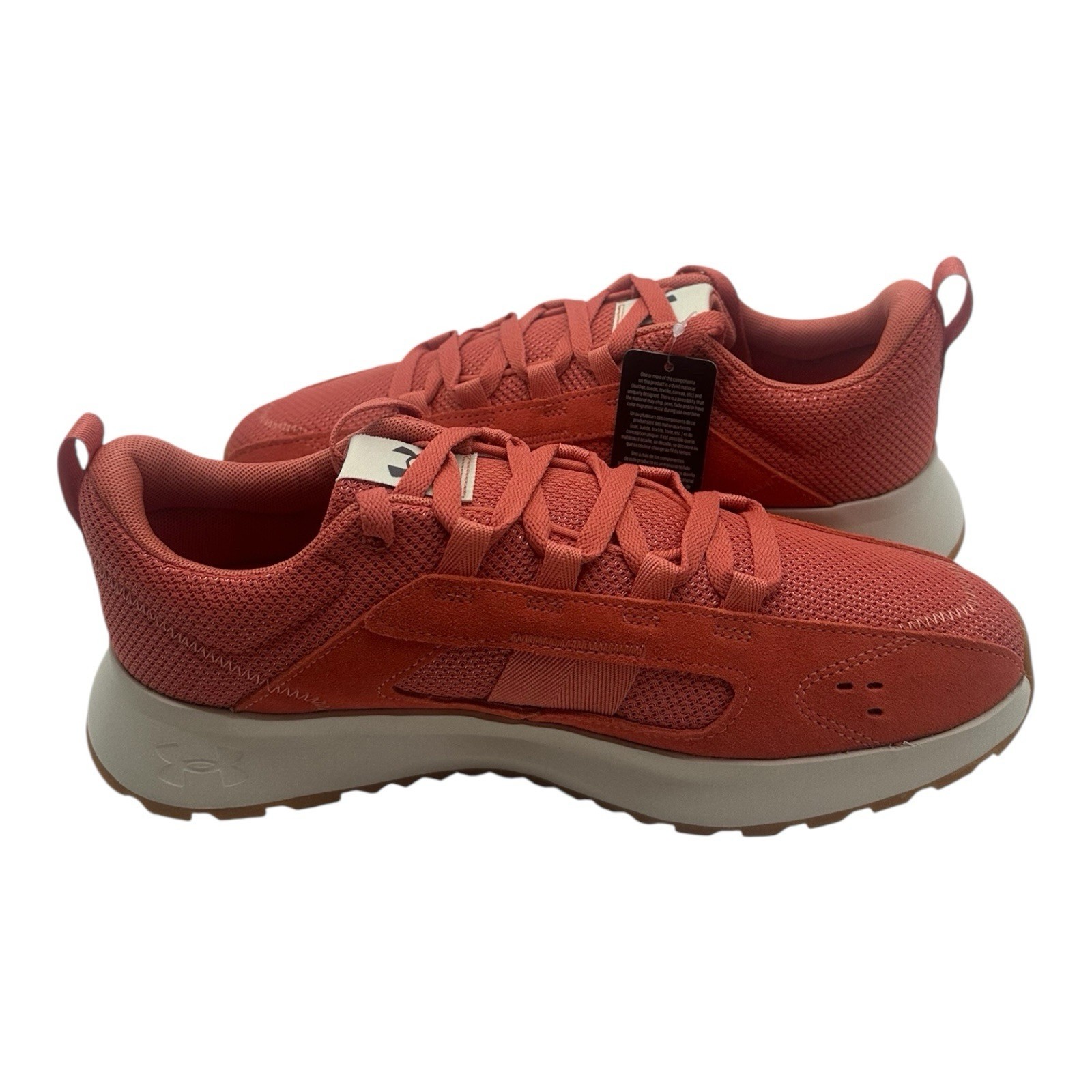 Under Armour Street Mirage Shoes Mens Sz 13 Orange/Brown Sneakers 3028378-873 thumbnail 7