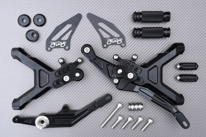 Commandes Reculées AVDB Or BMW S1000RR 2025 pour optimiser vos chronos et vos angles - 3