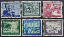 Empire Allemand MiNr. 888-893 Timbre (SW 276)