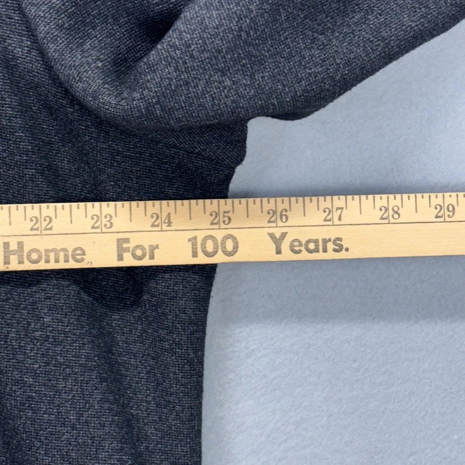 Jones New York Collection Blazer Womens 2X Gray Leather Front Panels Notch Lapel - Image 4 of 4