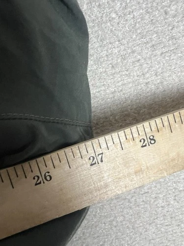 Stanley Blacker Vintage Green Trench Coat Size XXL Men's Black Wool Linen image 8