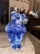 MLB Sammy Sosa 21 Plush Bear 1999 Opening Day Salvino's Bammers Beano's Blue