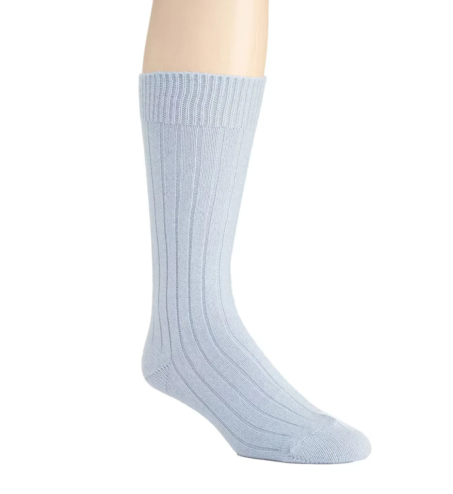 Pantherella 5750 Waddington Luxury Cashmere 5x1 Rib Crew Sock
