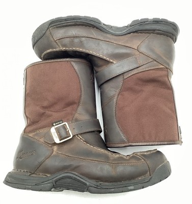Danner Sharptail Rear Zip Leather Work Boot Brown Size 11 D