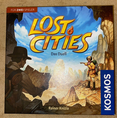 KOSMOS ''SPIELE FÜR ZWEI'' -  LOST CITIES ''DAS DUEll''