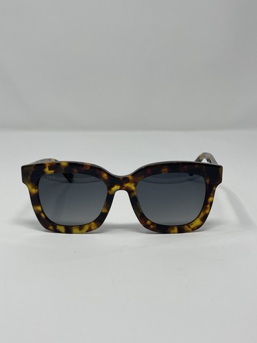 Diff Eyewear Carson Square Sunglasses Amber Tortoise Blue Gradient Polarized