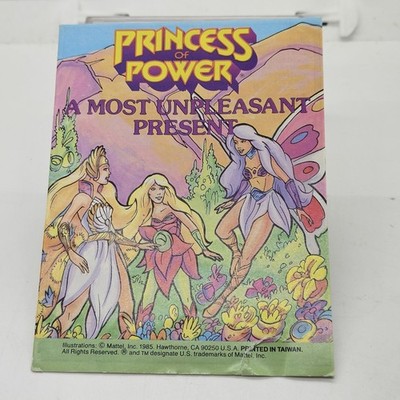 Vintage 80s SHE-RA PRINCESS OF POWER MINI COMIC BOOK A MOST UNPLEASANT SURPRISE