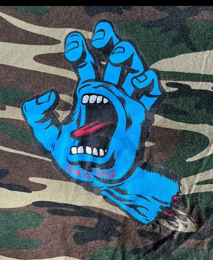 Shirt Speed, Wheels, Screaming Hand Large Mid 2000s