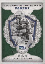 2017 Panini Legends of the Green 94/399 Steve Largent #LS-SL HOF Shield on6