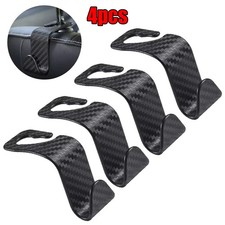 4Pcs Car Seat Headrest Hook for Auto Hidden Hook Back Seat Organizer H...